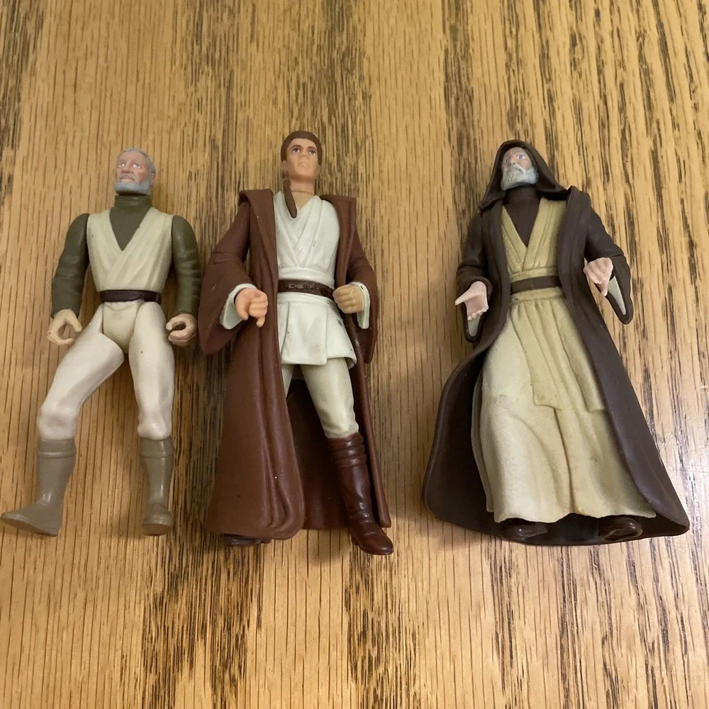 star wars obi-wan and anakin Figures